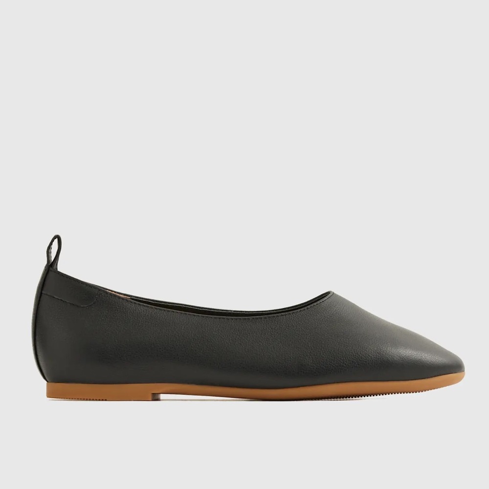 QUINCE NEW! Black Glove Ballet Flats